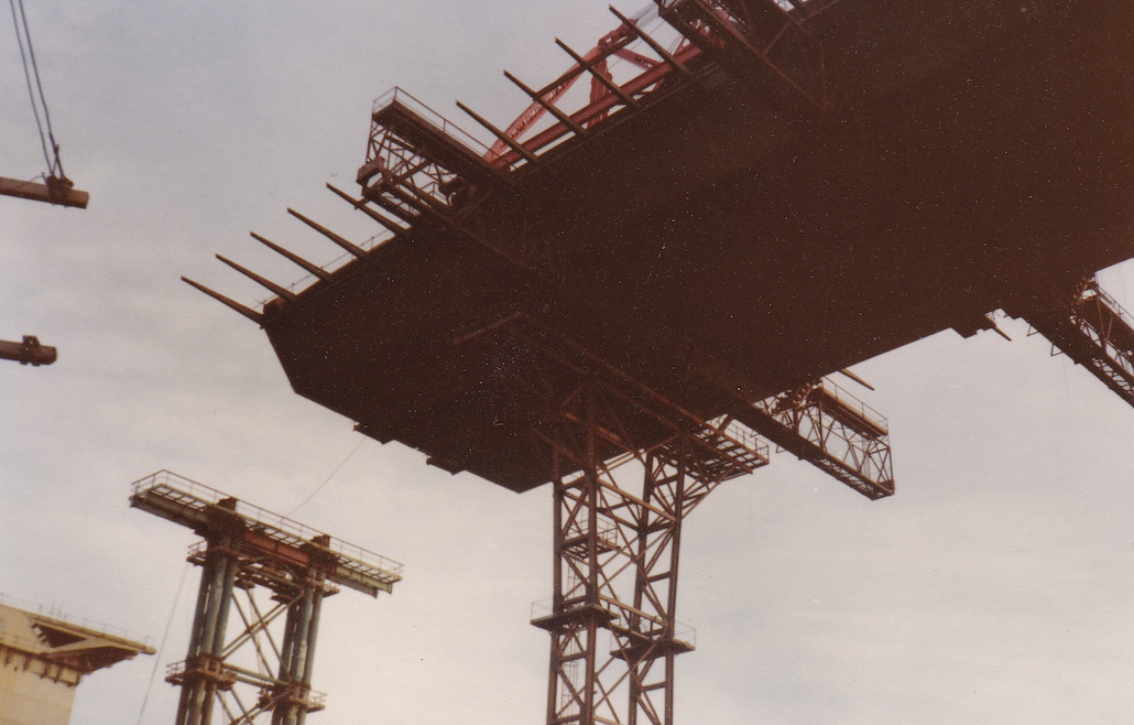 Bridge under construction