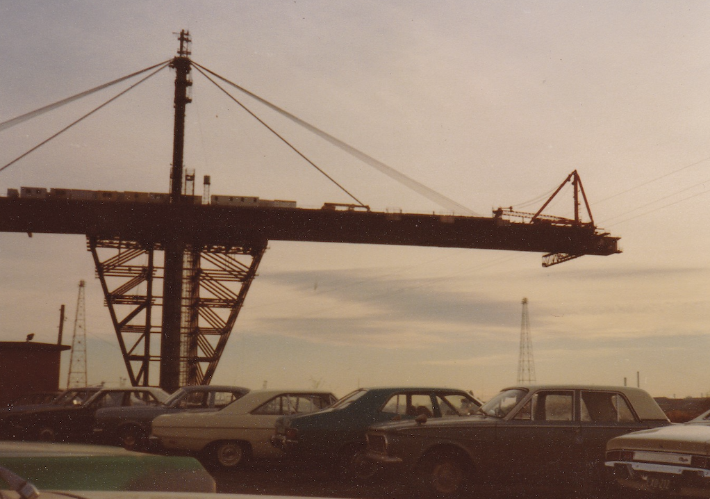 Bridge under construction